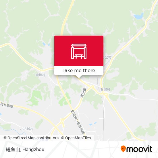 鲤鱼山 map