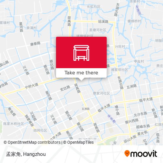 孟家角 map