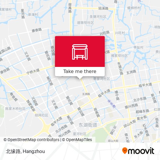 北缘路 map