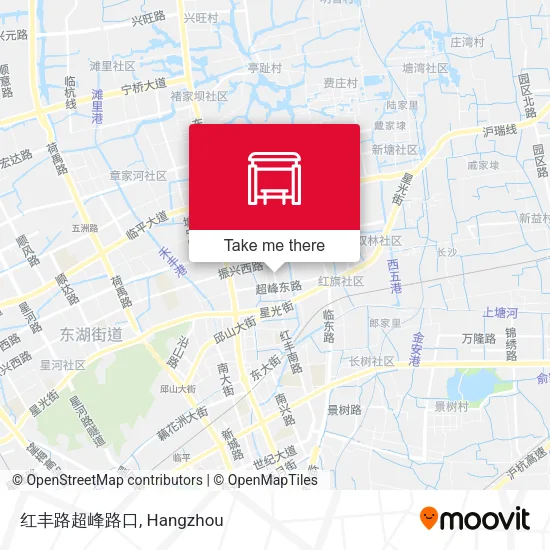 红丰路超峰路口 map