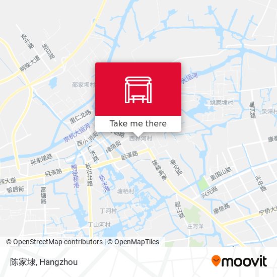 陈家埭 map