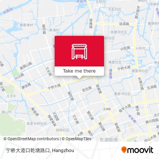 宁桥大道口乾塘路口 map