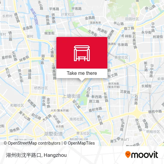 湖州街沈半路口 map