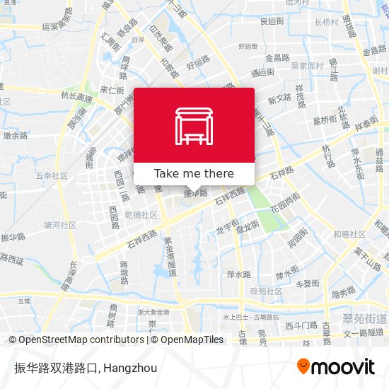 振华路双港路口 map