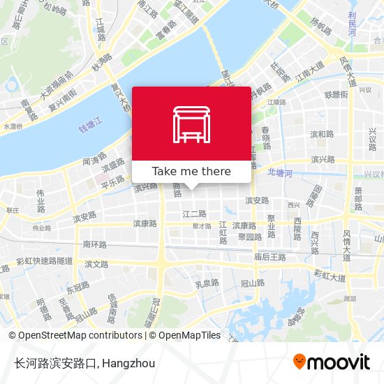 长河路滨安路口 map