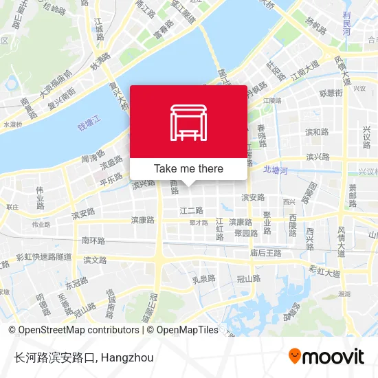 长河路滨安路口 map