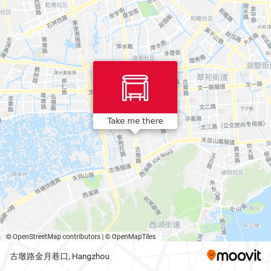 古墩路金月巷口 map