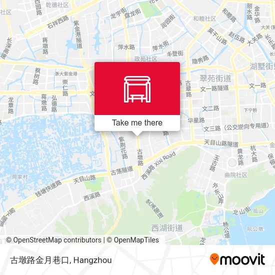 古墩路金月巷口 map