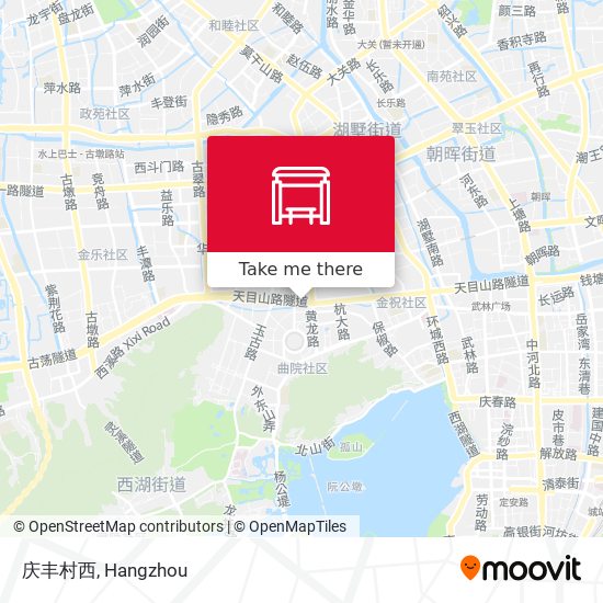 庆丰村西 map