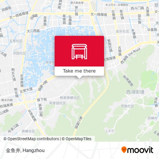 金鱼井 map