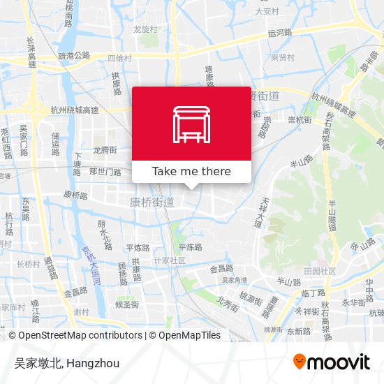 吴家墩北 map