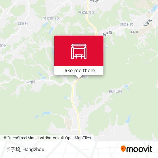 长子坞 map