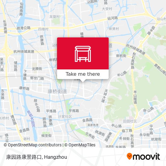 康园路康景路口 map