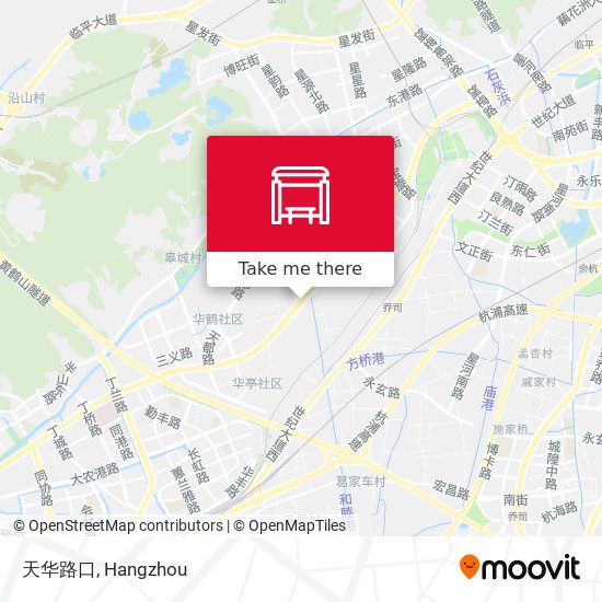 天华路口 map