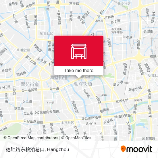 德胜路东粮泊巷口 map