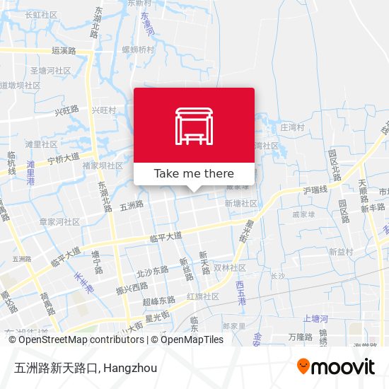 五洲路新天路口 map