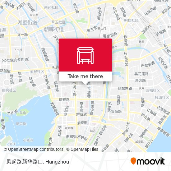 凤起路新华路口 map
