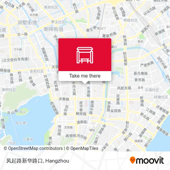 凤起路新华路口 map