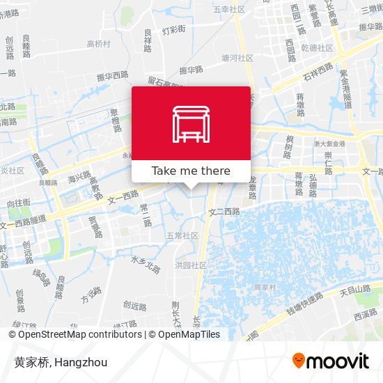 黄家桥 map
