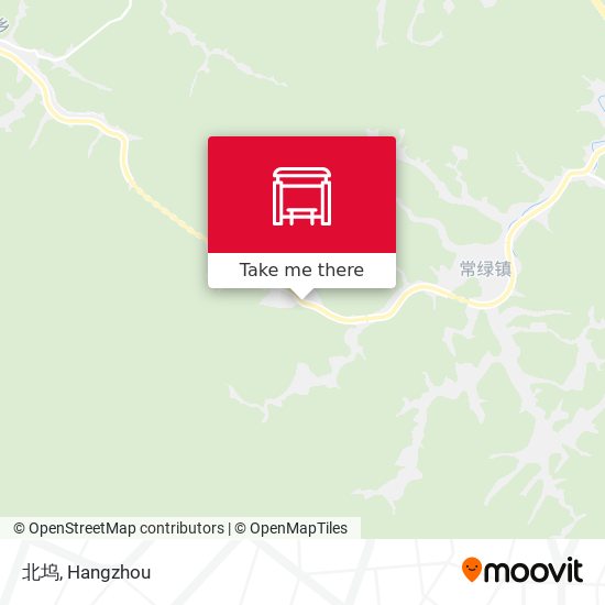 北坞 map