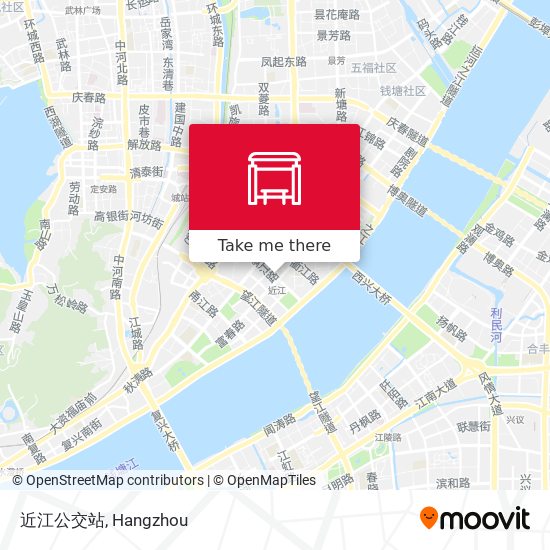 近江公交站 map