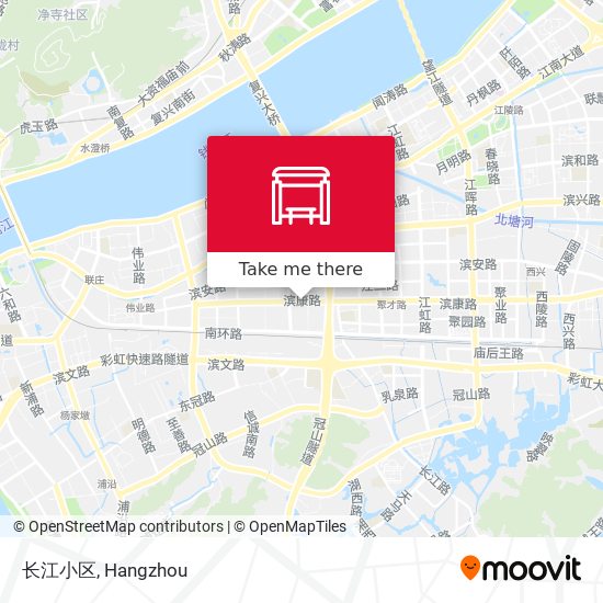 长江小区 map