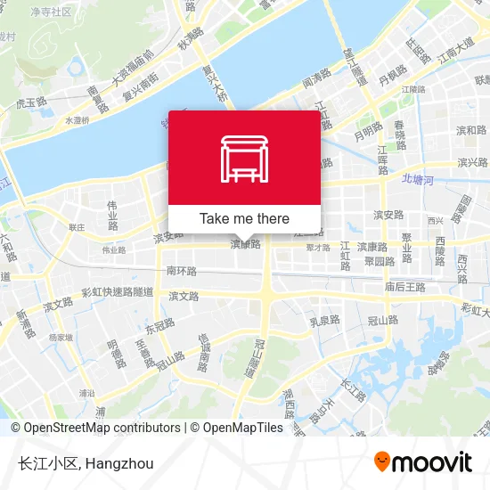 长江小区 map
