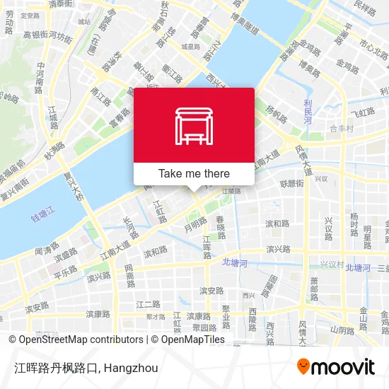江晖路丹枫路口 map