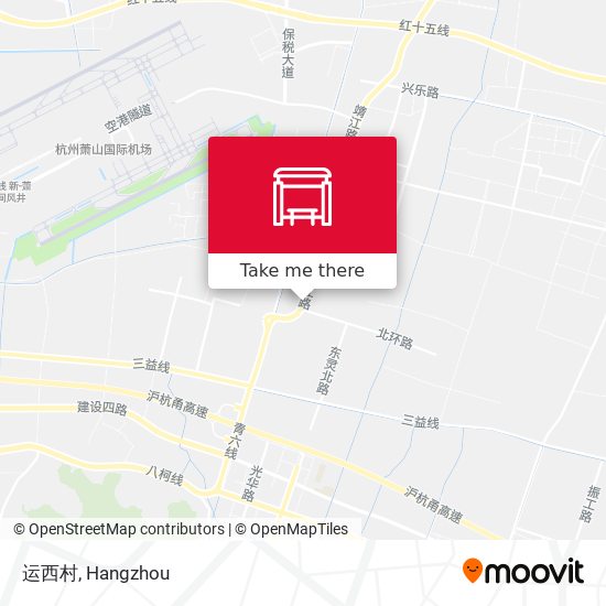 运西村 map