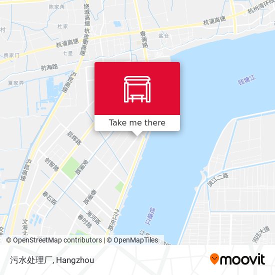 污水处理厂 map