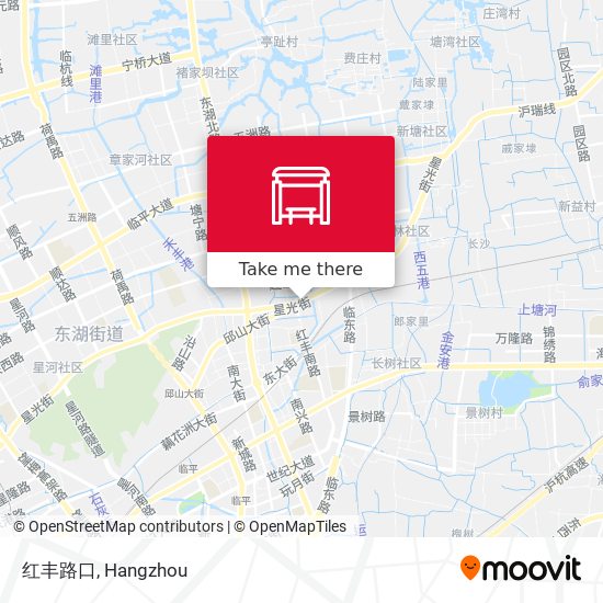 红丰路口 map