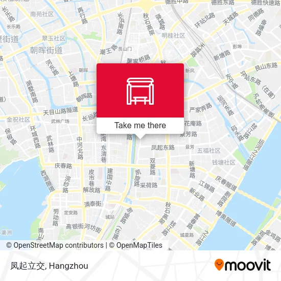 凤起立交 map