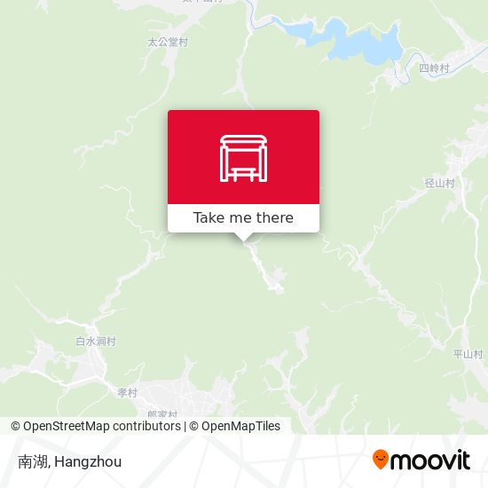 南湖 map