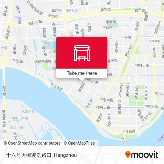 十六号大街凌浩路口 map