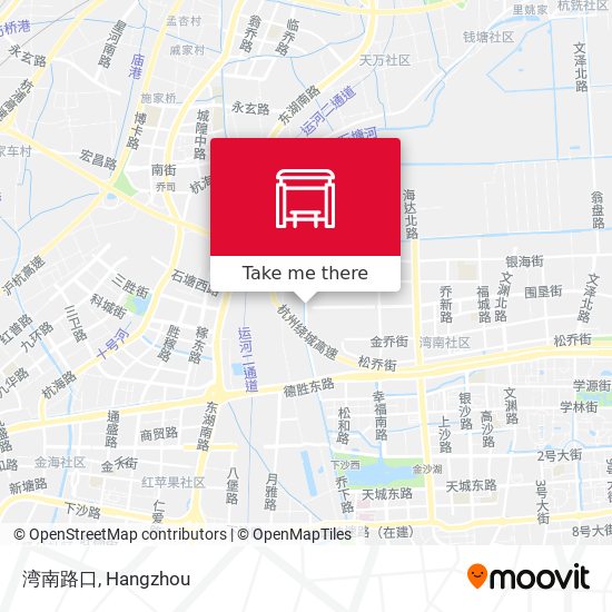湾南路口 map