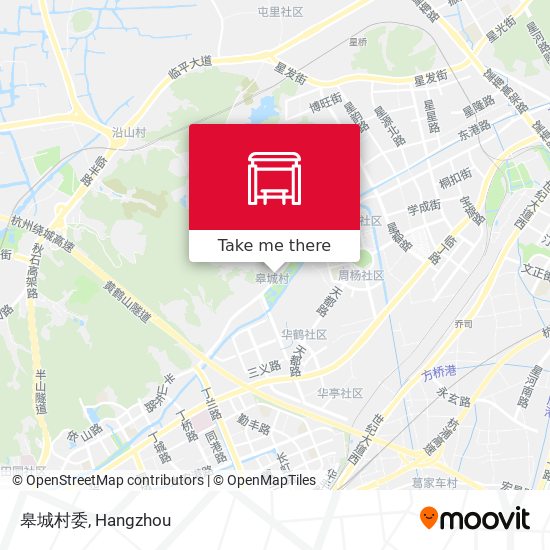 皋城村委 map