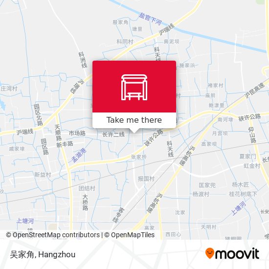 吴家角 map