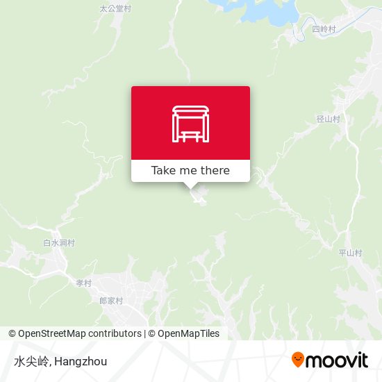 水尖岭 map