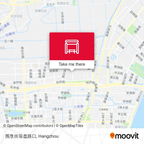 围垦街翁盘路口 map