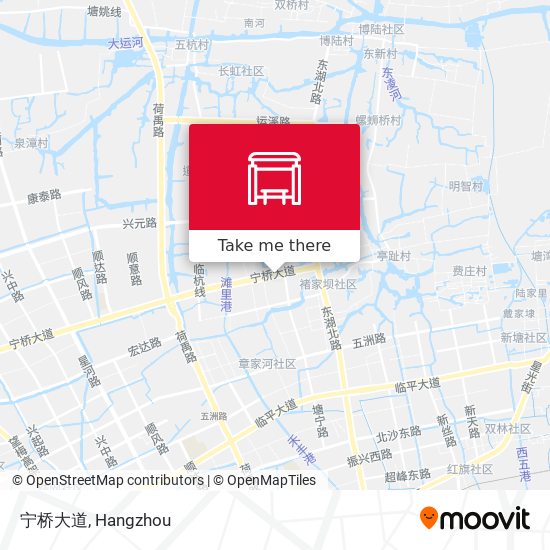 宁桥大道 map