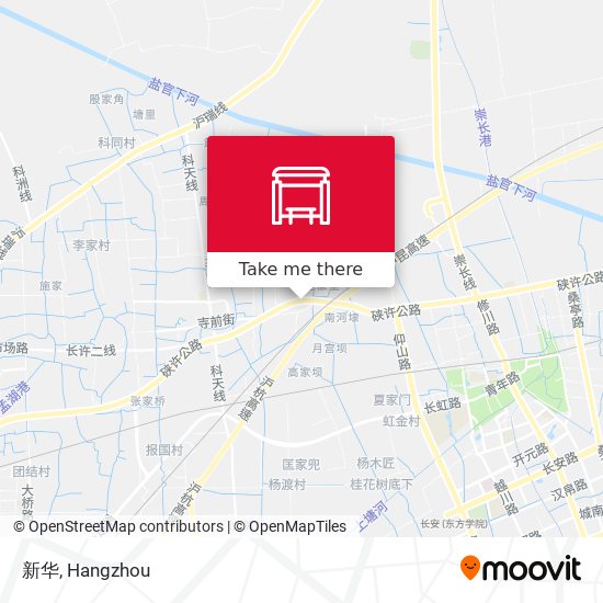 新华 map