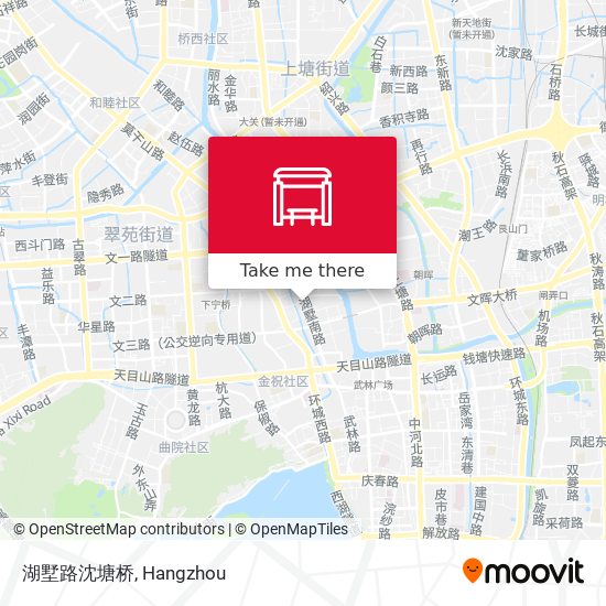 湖墅路沈塘桥 map