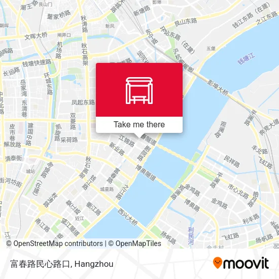 富春路民心路口 map