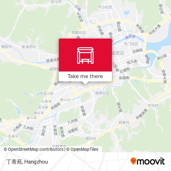 丁香苑 map