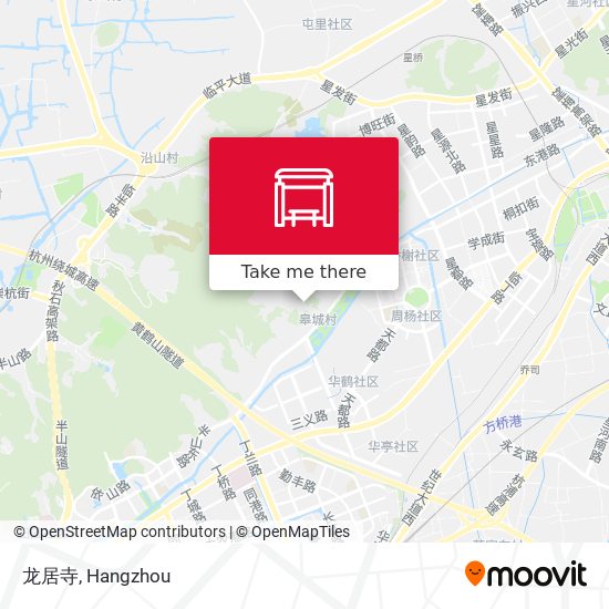 龙居寺 map