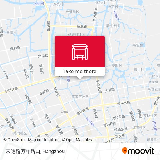 宏达路万年路口 map