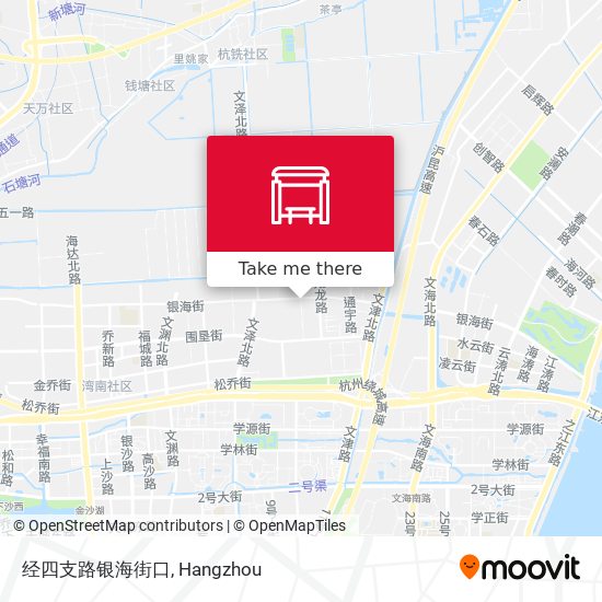 经四支路银海街口 map