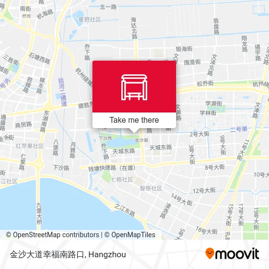 金沙大道幸福南路口 map