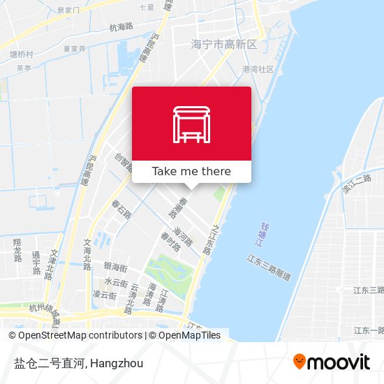 盐仓二号直河 map