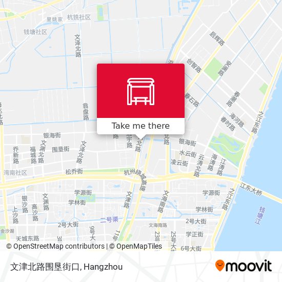 文津北路围垦街口 map